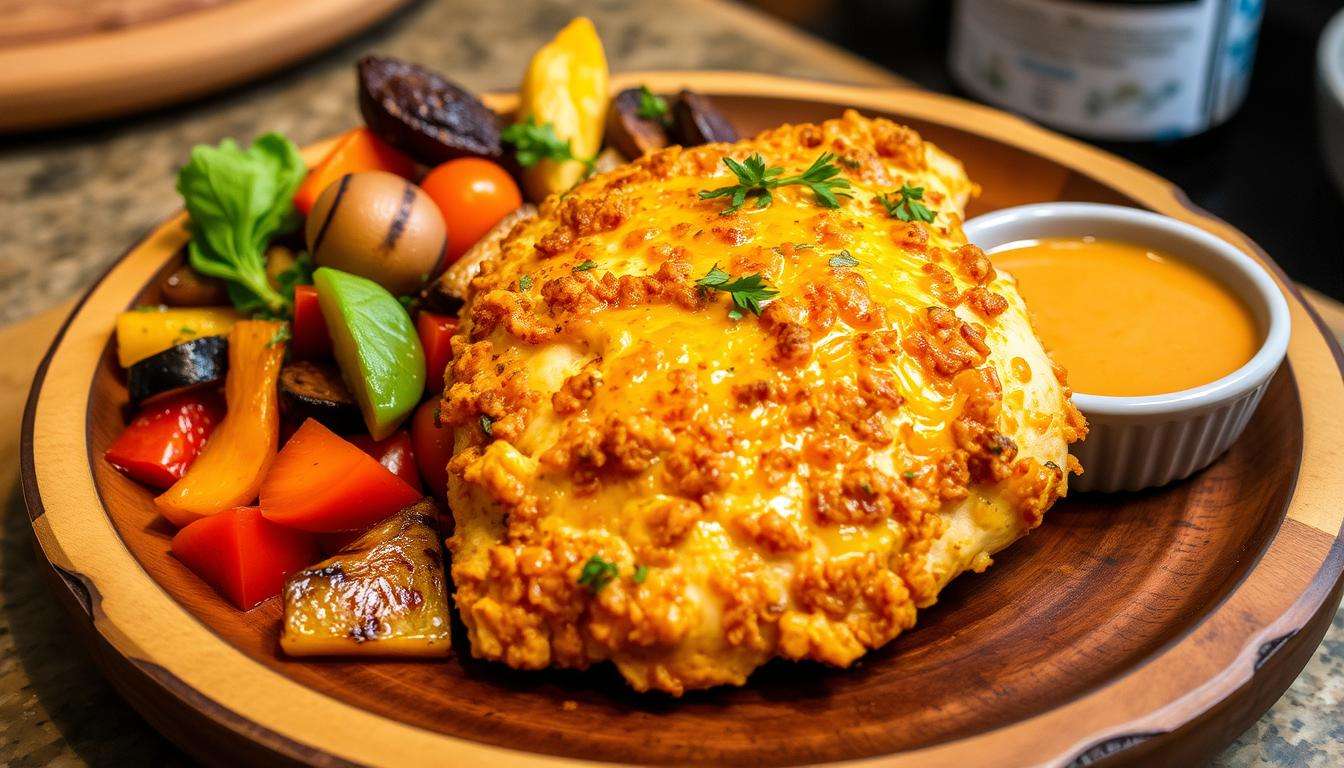 crispy cheddar chicken