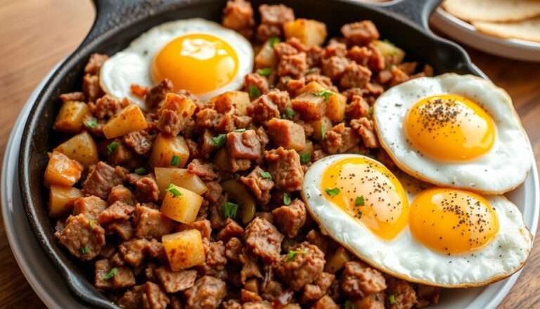 how to make crispy corned beef hash