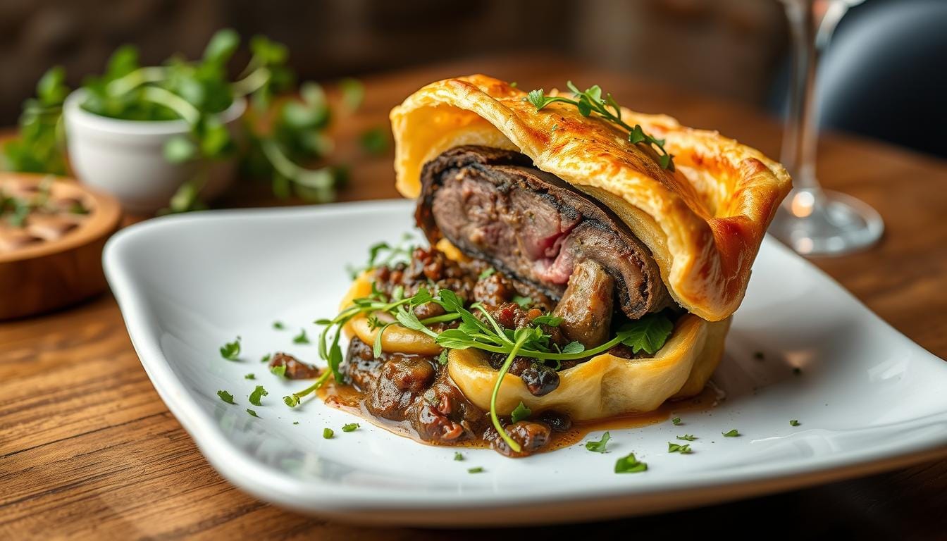 beef wellington tart