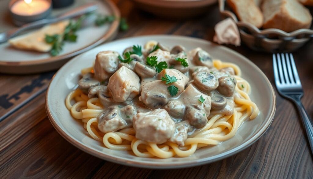 chicken stroganoff