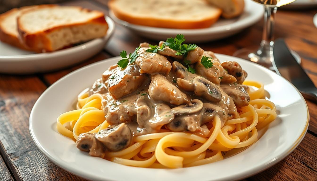 chicken stroganoff