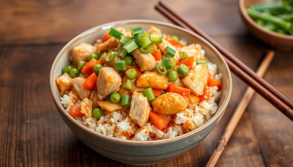 easy chicken fried rice