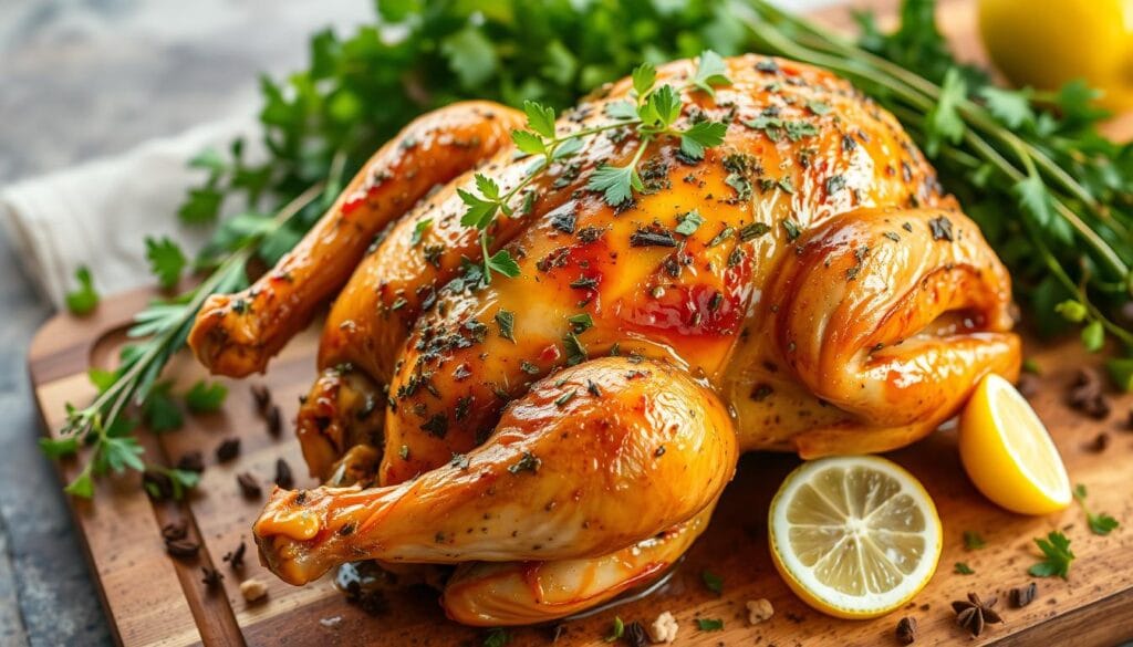 lemon herb roast chicken