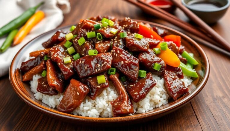 minute Mongolian beef