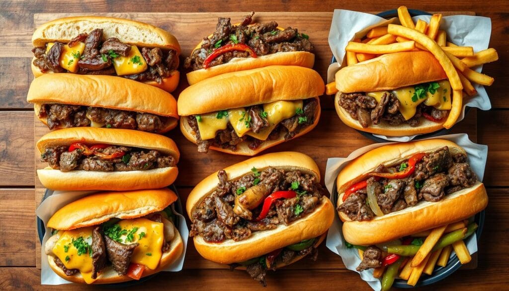 philly cheese steak variations