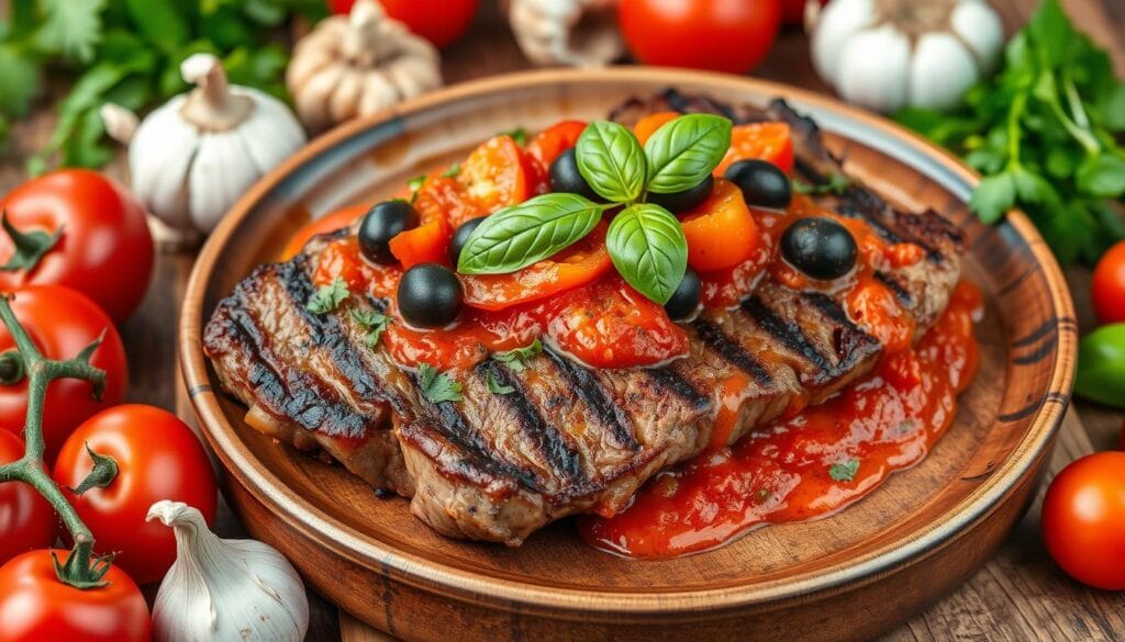 steak pizzaiola