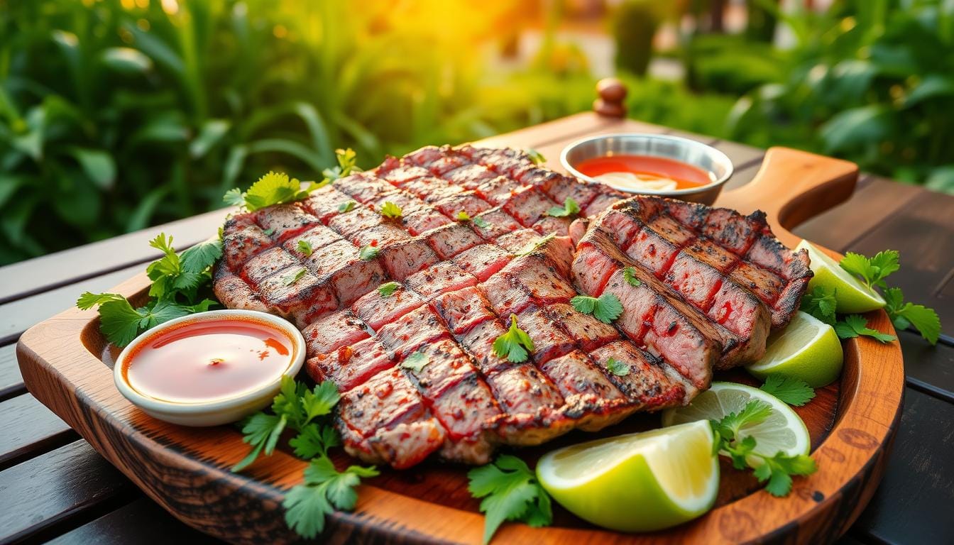 thai style grilled steak