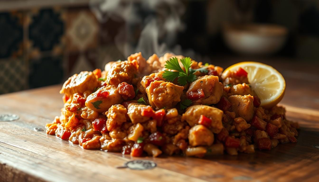 chicken and chorizo jambalaya